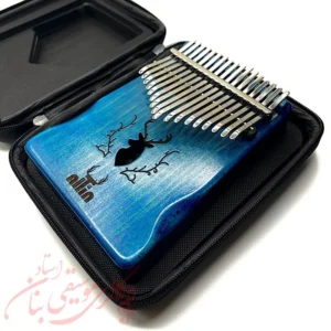 کالیمبا ۱۷ تیغه مدل K17LBL حفره گوزنی+ هاردکیس همراه با دو سال گارانتی