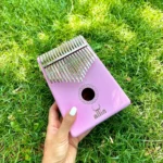 کالیمبا ۱۷ تیغه مدل K17PNP صورتی پاستیلی حفره گرد